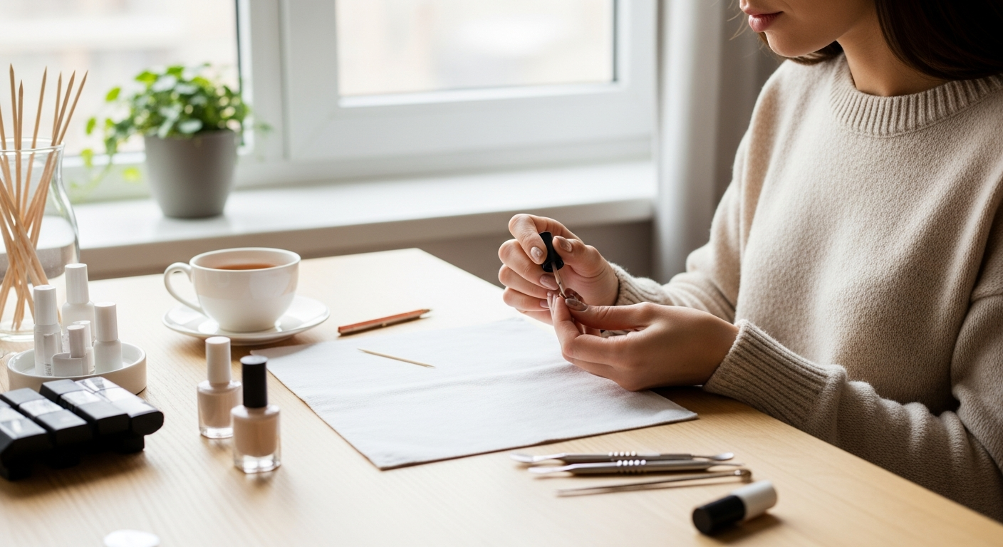 My First Time Doing Nail Art at Home