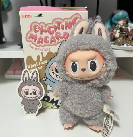 sesame bean labubu