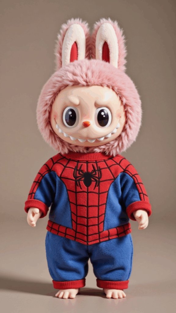 Labubu The Avenger Series Spiderman