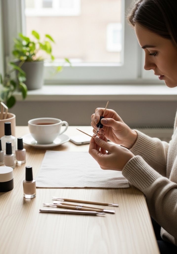 My First Time Doing Nail Art at Home