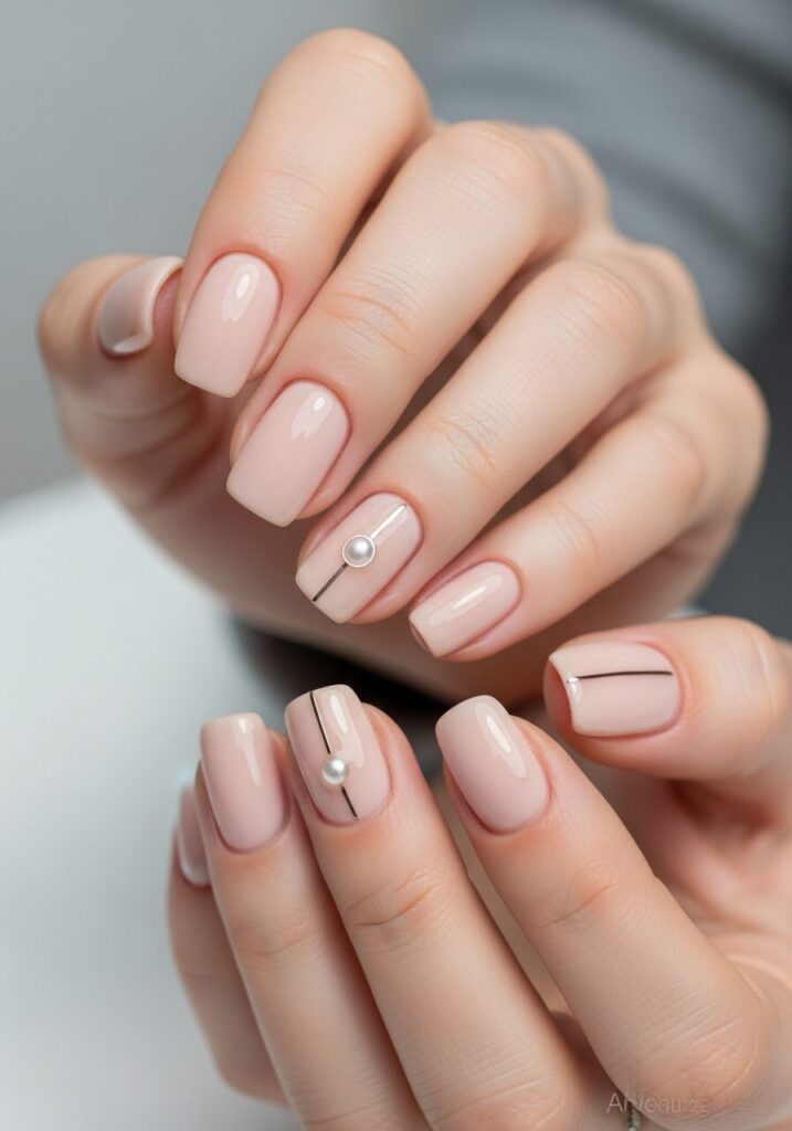 Single-Accent Nail Art 2